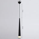Ljojo Modern 3W LED Cone Pendant Lights for Home and Bar Decor