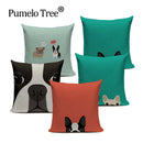Ljojo Luxury Animal Pillow Case - 45x45cm Square Custom Cushion