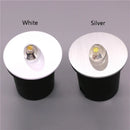 Ljojo LED Wall Stair Light, Aluminum Recessed Step Pathway Lamp for Corner, AC85-265V