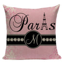 Ljojo London Bridge Paris Eiffel Tower Decorative Printed Throw Pillows