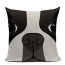 Ljojo Luxury Animal Pillow Case - 45x45cm Square Custom Cushion