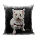 Animal Dog Cushion Cover French Bulldog Pug Pillowcase Woven Linen Decor Home Ljojo