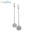 Ljojo 3W LED Wall Sconce Lamp for Bedroom Reading, Aluminum Gooseneck Light