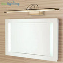Ljojo LED Vanity Mirror Lights - Modern Nickel Bronze Bathroom Decoration