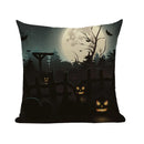 Halloween Skull Masquerade Cushion Cover - Ljojo Branded Decorative Throw Pillow Cover