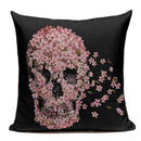 Ljojo Mexican Skull Cushion Covers: High-Quality Black Throw Pillow Cases