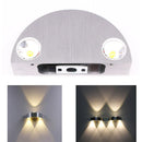 3W Ljojo LED Wall Sconce for Living Room Bedroom Modern Indoor Lighting