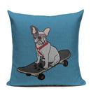 Ljojo Luxury Animal Pillow Case - 45x45cm Square Custom Cushion