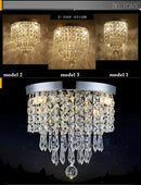 Ljojo LED Crystal Ceiling Lights for Living Room - Modern Luminarias