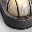 Ljojo Loft Industrial Retro Wall Lights with Glass Lampshade, LED Stair Light