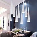 Ljojo Modern 5W LED Conical Pendant Lights for Dining Room and Bar