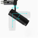 Ljojo LED Track Spotlights 5/7/10/15/20W - Zoom Adjustable Rail Lamp - Modern Art Deco