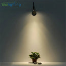Ljojo 3W LED Wall Sconce Lamp for Bedroom Reading, Aluminum Gooseneck Light