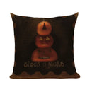Halloween Skull Masquerade Cushion Cover - Ljojo Branded Decorative Throw Pillow Cover