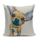 Ljojo Luxury Animal Pillow Case - 45x45cm Square Custom Cushion