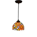 Ljojo Mediterranean Style Mosaic LED Pendant Light for Dining Room Bar