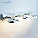 Ljojo LED Vanity Light 10W 15W 20W Bathroom Mirror Sconces 3000K-6000K Makeup Wall Lighting