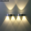 3W Ljojo LED Wall Sconce for Living Room Bedroom Modern Indoor Lighting