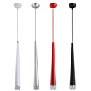 Ljojo Modern 3W LED Cone Pendant Lights for Home and Bar Decor