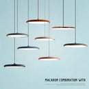 Ljojo Macaron Acrylic Pendant Lights for Restaurant Cafe Hotel Bedroom