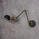 Ljojo Loft Retro LED Wall Lamp Swing Arm Industrial Sconce Luminaire