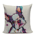 Ljojo Luxury Animal Pillow Case - 45x45cm Square Custom Cushion