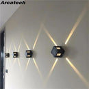 Ljojo 3W LED Wall Light Modern Aluminum Wall Lamp