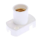 Ljojo 10PCS E12 White Base Lamp Holder High Quality Lighting Accessory