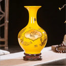 Ljojo™ Classic Jingdezhen Ceramic Vase with Base for Home Decor