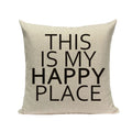 Ljojo Love Letter Cushion Cover Decorative Pillows Sofa Car Home Decor Linen Throw Pillow Case