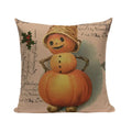 Halloween Skull Masquerade Cushion Cover - Ljojo Branded Decorative Throw Pillow Cover