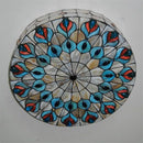 Ljojo Meditteranean Sea Shell Peacock Tail Ceiling Light with E27 Holder