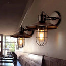 Ljojo Loft Industrial Wall Lamp for Home or Cafe