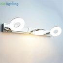 Ljojo LED Vanity Light 10W 15W 20W Bathroom Mirror Sconces 3000K-6000K Makeup Wall Lighting