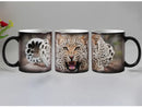 Ljojo Leopard Ceramic Magic Color Changing Coffee Mug, 11oz