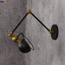 Ljojo Loft Retro LED Wall Lamp Swing Arm Industrial Sconce Luminaire