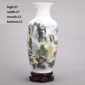 Ljojo™ Modern Ceramic Vases Pottery Decoration for Home Living Room Flower Arrangement