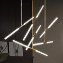 Industrial Style Office Chandelier Pendant Light LED Ceiling Lamp for Living Room Lobby Hotel Cashier Counter