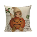 Halloween Skull Masquerade Cushion Cover - Ljojo Branded Decorative Throw Pillow Cover
