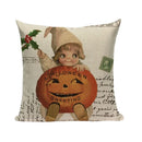 Halloween Skull Masquerade Cushion Cover - Ljojo Branded Decorative Throw Pillow Cover