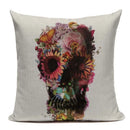 Ljojo Mexican Skull Cushion Covers: High-Quality Black Throw Pillow Cases