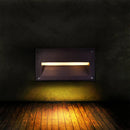 Ljojo 3W Outdoor LED Step Light IP65 Aluminum Recessed Wall Stair Lamp