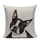 Ljojo Luxury Animal Pillow Case - 45x45cm Square Custom Cushion