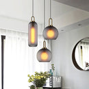 Ljojo Luxury Glass Ball Pendant Light for Bedroom, Bar, and Restaurants
