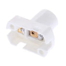 Ljojo 10PCS E12 White Base Lamp Holder High Quality Lighting Accessory