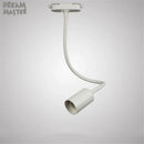 Ljojo LED Hose Track Lights, E27 Lamp Holder, Long Rod Bending Light