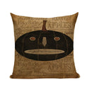 Halloween Skull Masquerade Cushion Cover - Ljojo Branded Decorative Throw Pillow Cover