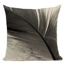 Geometric Meditation Decorative Throw Pillow Cover Ljojo Black White Linen Square Case