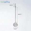 Ljojo 3W LED Wall Sconce Lamp for Bedroom Reading, Aluminum Gooseneck Light
