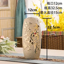 Ljojo™ Europe Gold Ceramic Vase: Creative Porcelain Decor for Home & Wedding